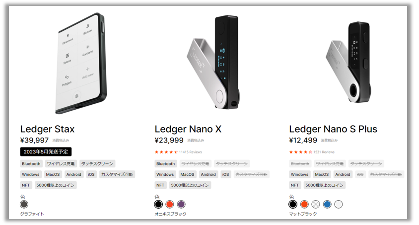 Ledger Nano(レジャーナノ)の買い方